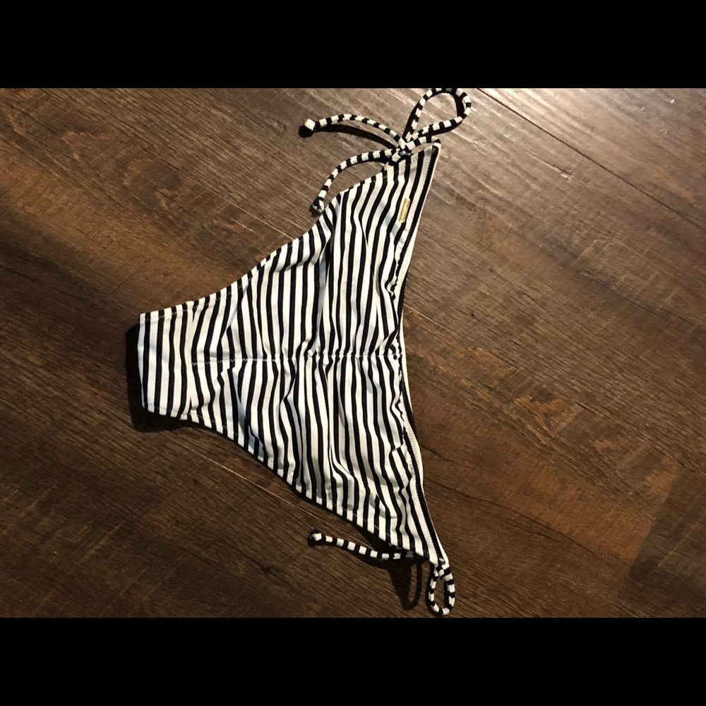 Striped Victoria’s Secret bikini bottom